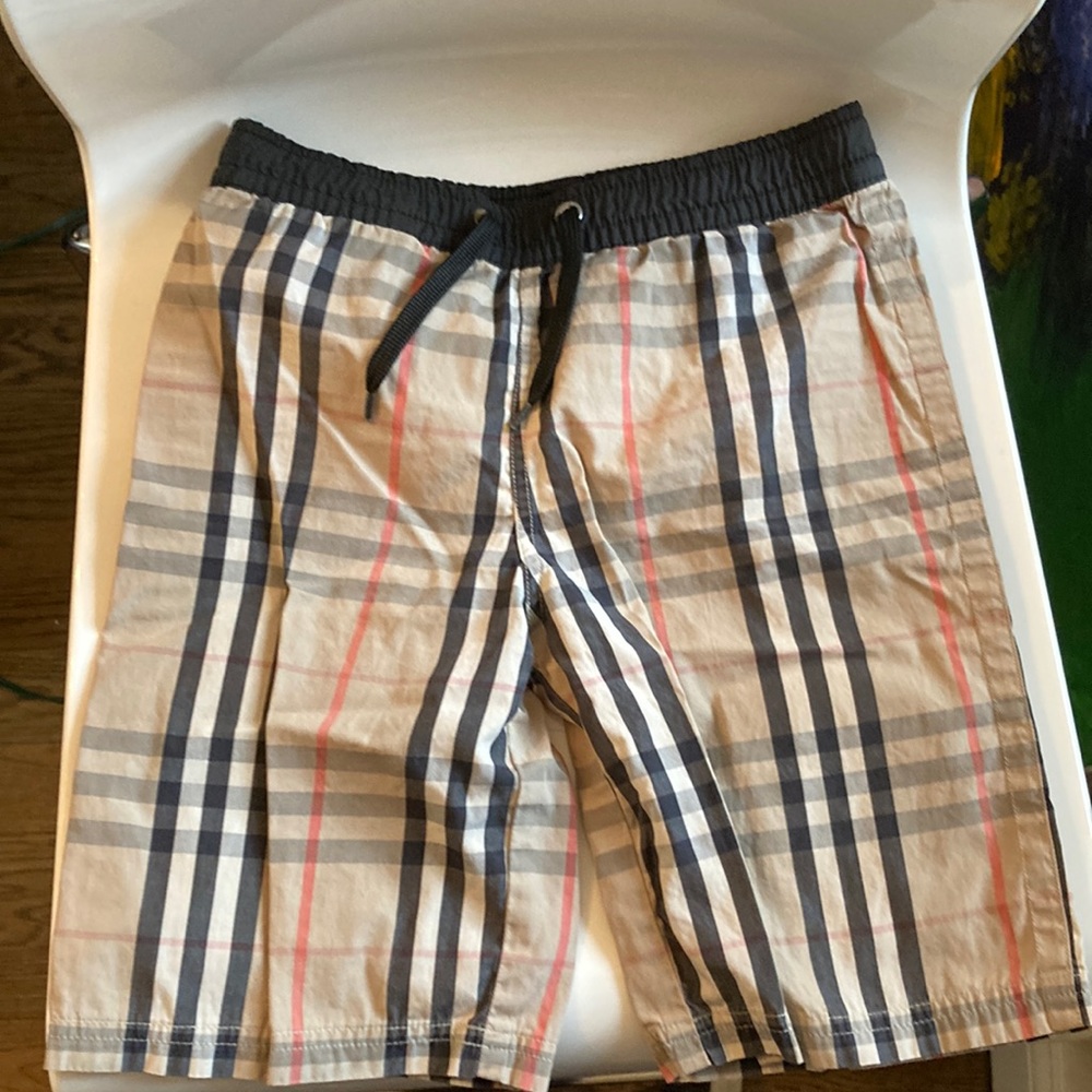 Authentic Burberry boys 6y bathing suit